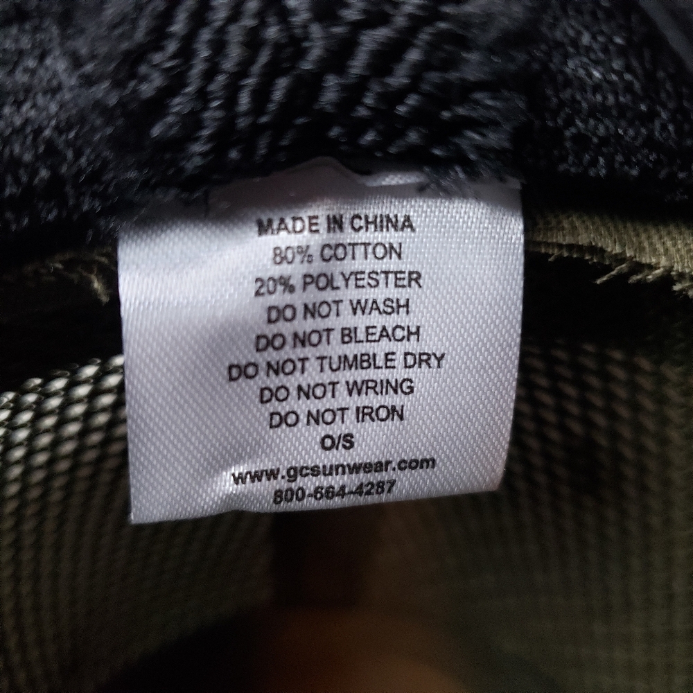 Goldcoast Sunwear 'Stream' Pike Crown Mesh Safari Hat in OD Green - One Size - Picture 13 of 16